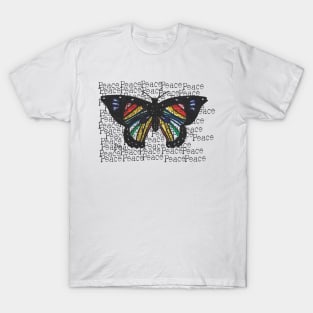 Have Peace and live like butterfly T-Shirt